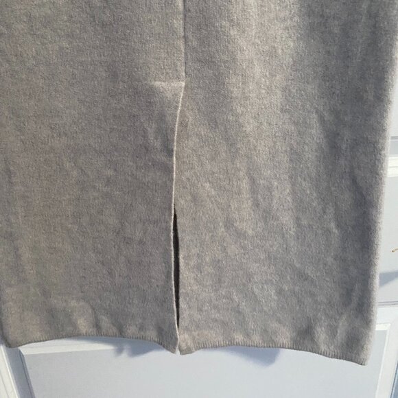 Aritizia The Group Babaton Long Stretch Wool Blend Soft Gray Skirt XXS - Picture 4 of 7